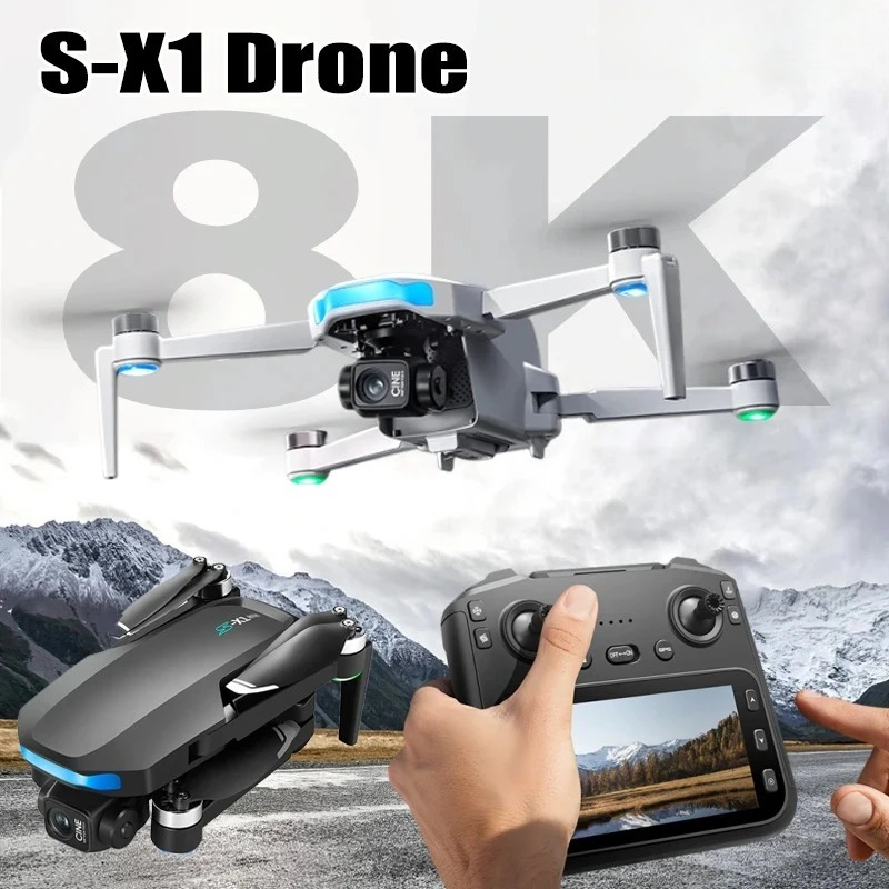 Drone Thermal Imaging - Original S-X1 Drone 8K HD Professional