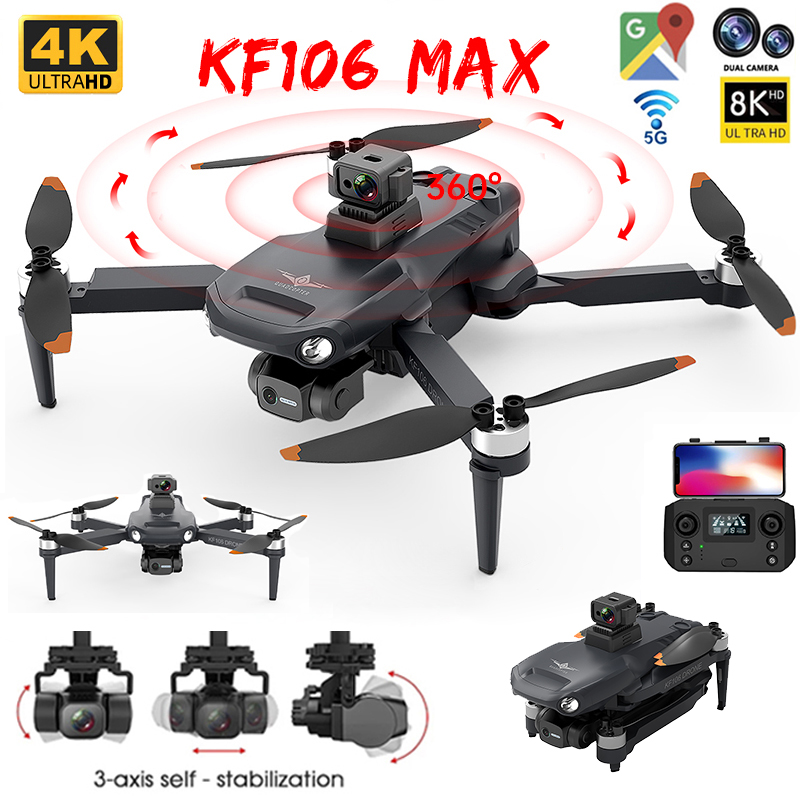 2022 NEW KF106 Max Drone 8K Pr - Drone Surveying recension och pris