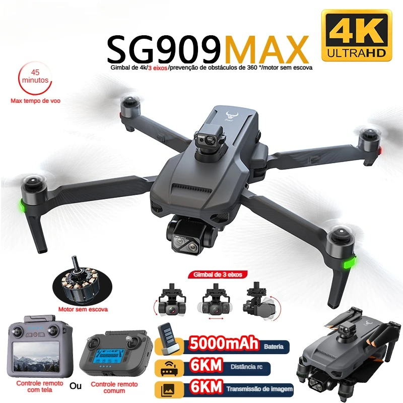 ZLL SG909 SG909MAX Professiona - Drone Surveying recension och pris